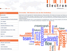 Tablet Screenshot of electronaix.com